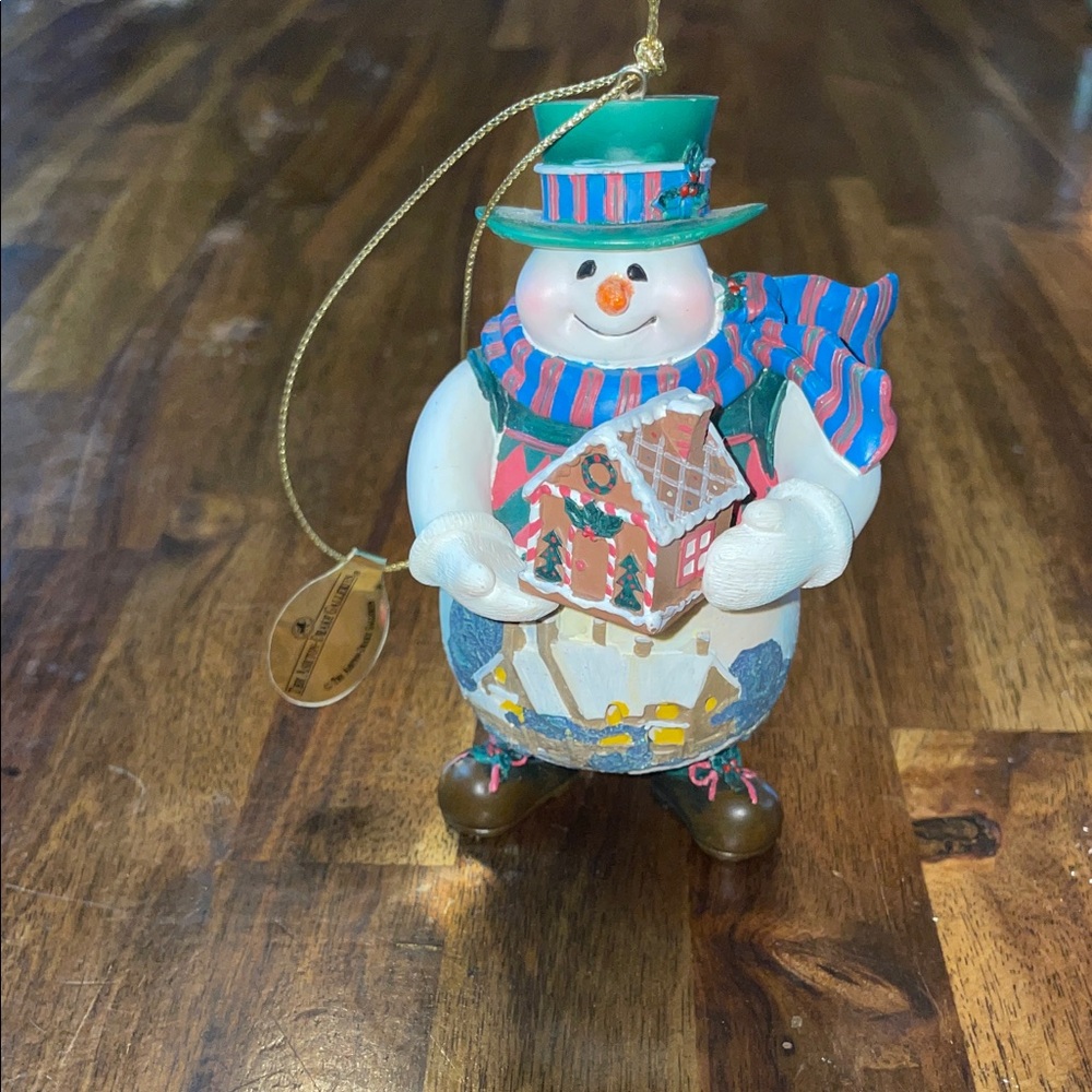 Ashton Drake Snowman Ornament